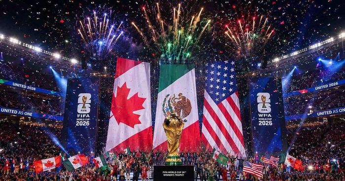 Lễ khai mạc World Cup 2026 sẽ được tổ chức trên ba quốc gia Mỹ, Mexico và Canada.