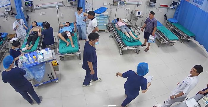 Các nạn nhân trong vụ tai nạn đã được ứng cứu kịp thời.