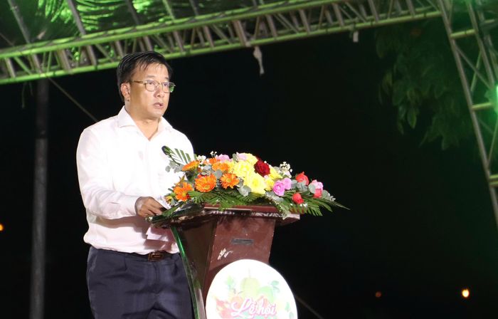 Ông Nguyễn Phước Thiện, Phó chủ tịch UBND tỉnh Đồng Tháp phát biểu tại lễ bế mạc.