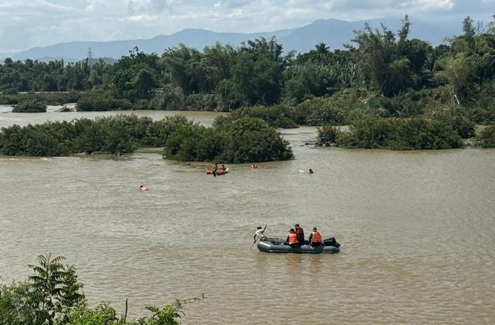 Đập Lâm Cấm trên sông Cái - Phan Rang, nơi xảy ra sự việc (Ảnh: CAKH).