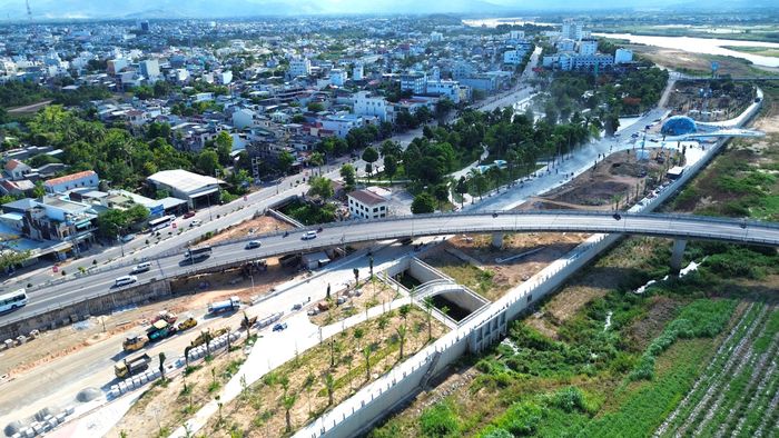 Đến nay, dự án đã thi công đạt gần 88% giá trị hợp đồng, đáp ứng yêu cầu đặt ra và bám sát tiến độ hoàn thành.