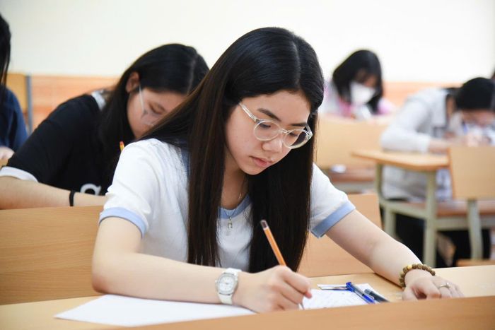 Thí sinh dự thi tốt nghiệp THPT năm 2025. Ảnh: Xuân Quý