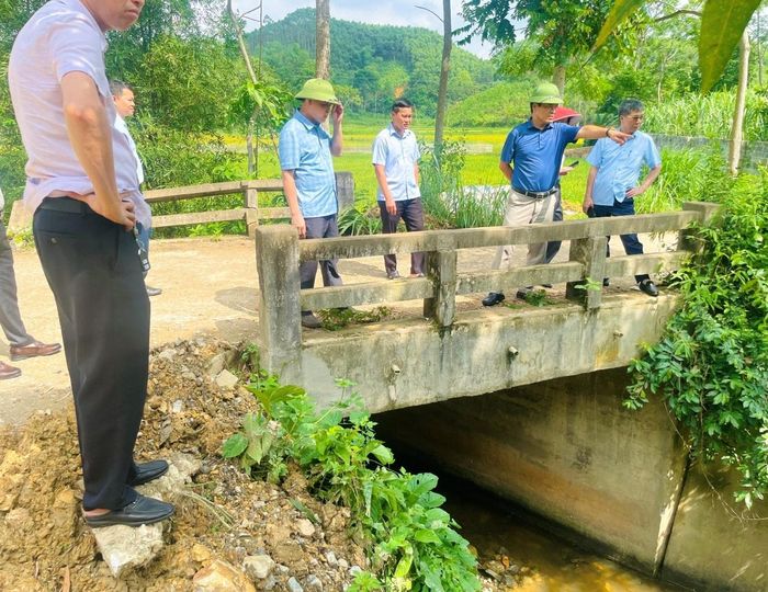 Tỉnh Thái Nguyên sẽ khẩn trương kiểm tra đánh giá hiện trạng các công trình phòng, chống thiên tai, đặc biệt là hệ thống đê điều, công trình phòng, chống sạt lở, tiêu thoát nước. Ảnh: Đồng Văn Thưởng