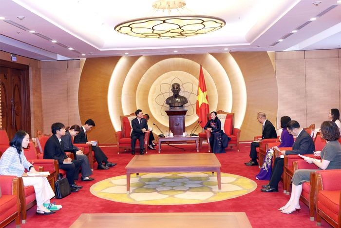 Quang cảnh cuộc tiếp