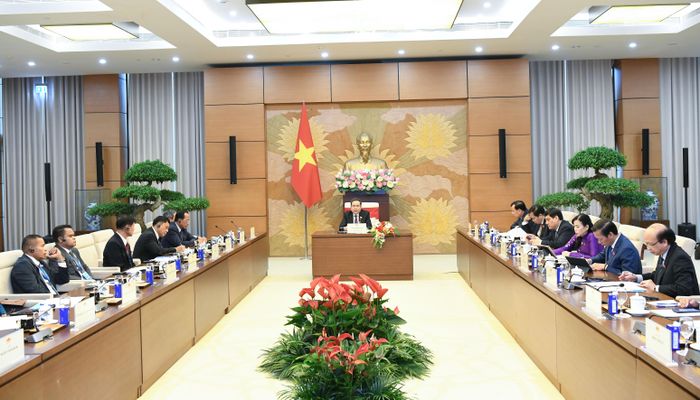 Quang cảnh cuộc tiếp