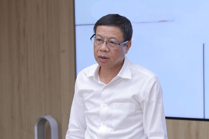 Thứ trưởng Bộ Khoa học và Công nghệ Lê Xuân Định phát biểu