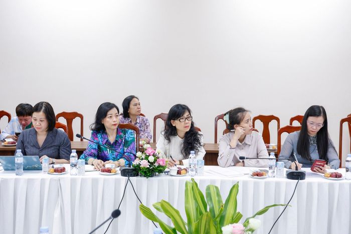 Các đại biểu tham dự họp báo. Ảnh: Quang Vinh