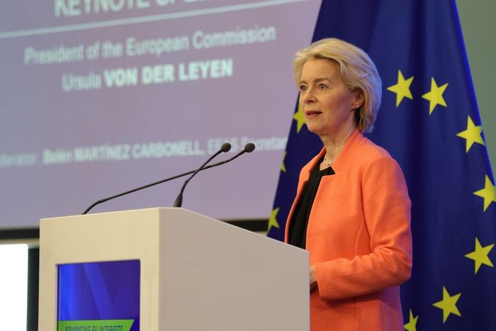 Chủ tịch Ủy ban châu Âu (EC) Ursula von der Leyen. Ảnh: X/@vonderleyen