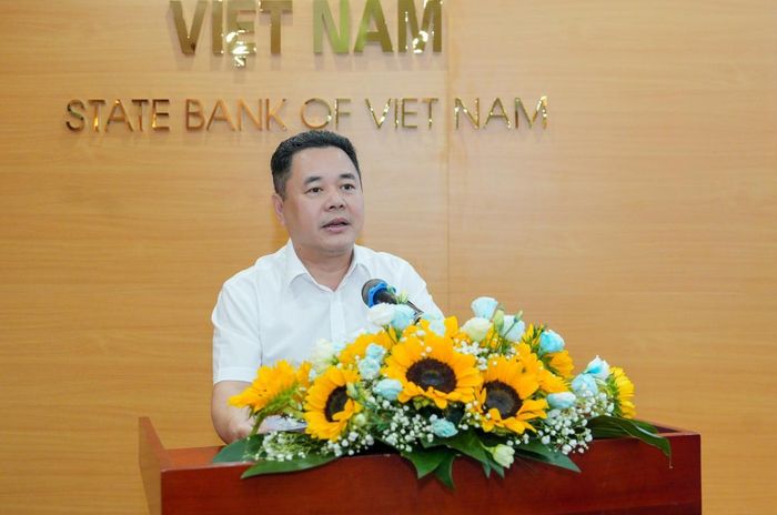 Phó Thống đốc NHNN Nguyễn Ngọc Cảnh phát biểu khai mạc
