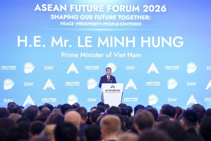 Thủ tướng Lê Minh Hưng nhấn mạnh, Việt Nam cam kết mạnh mẽ tiếp tục đồng hành cùng ASEAN bằng khát vọng kiến tạo tương lai, với tất cả con tim và khối óc, bởi tương lai của Việt Nam gắn liền với tương lai của ASEAN cũng như gắn liền với hòa bình, ổn định và thịnh vượng chung của cả khu vực.