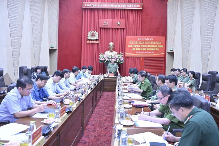 Thứ trưởng Lê Văn Tuyến nhấn mạnh, bảo vệ công trình quan trọng liên quan đến an ninh quốc gia là một trong những nhiệm vụ đặc biệt quan trọng.