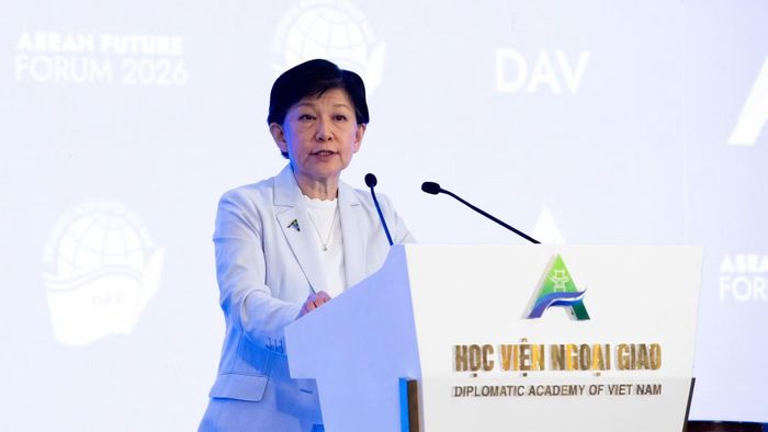 Bà Izumi Nakamitsu, Phó Tổng thư ký Liên hợp quốc và Đại diện cấp cao về Giải trừ quân bị.