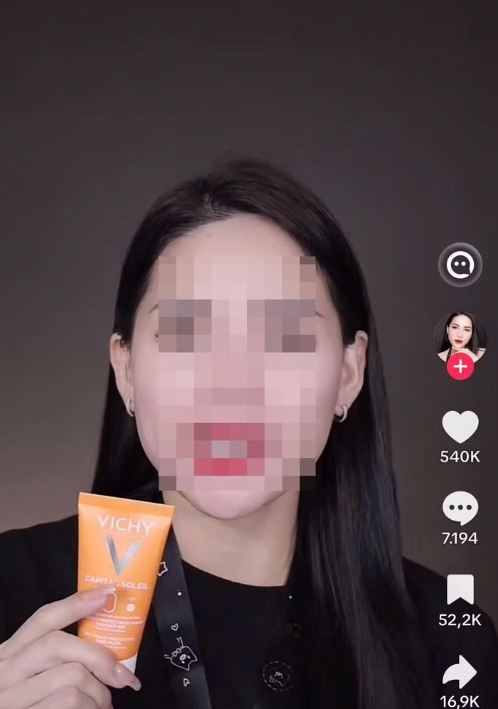 Một TikToker nổi tiếng quảng cáo 2 loại kem chống nắng, khẳng định trải nghiệm cá nhân