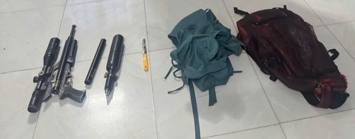 Một số tang vật trong vụ án