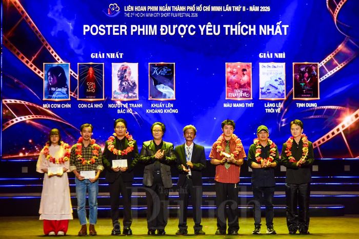 Hạng mục poster phim được yêu thích nhất gồm 7 giải, trong đó có 4 giải nhất và 3 giải nhì.
