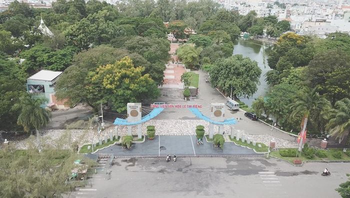 Công viên văn hóa Lê Thị Riêng hôm nay là không gian xanh quen thuộc của người dân TP.HCM, nhưng cũng là vùng đất mang nhiều lớp trầm tích lịch sử.