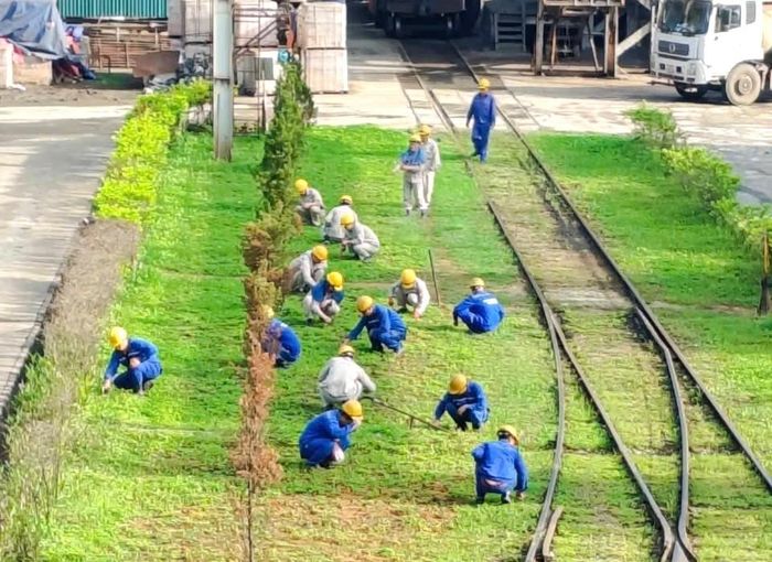 Thi đua lao động, sản xuất góp phần xây dựng quê hương đất nước.