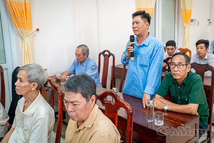 Cử tri phường An Xuyên kiến nghị nhiều vấn đề liên quan đến an sinh xã hội, trật tự đô thị và vệ sinh môi trường.