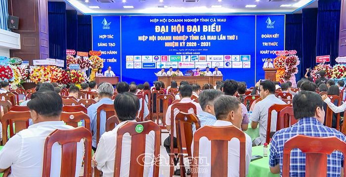 Đại hội Đại biểu Hiệp hội Doanh nghiệp tỉnh Cà Mau lần thứ I, nhiệm kỳ 2026-2031, diễn ra thành công tốt đẹp.