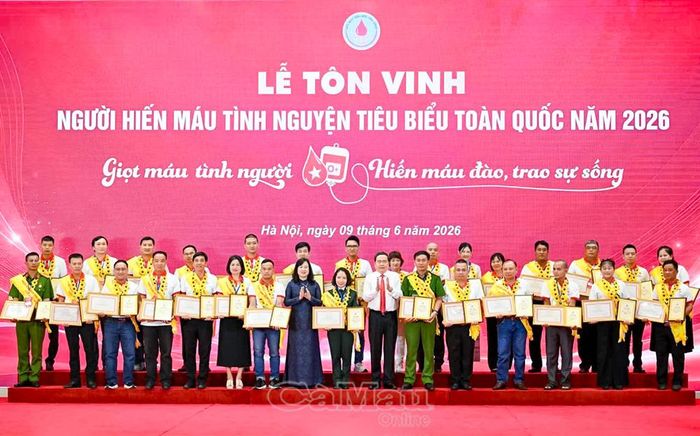 Năm 2026 đánh dấu lần thứ 18 Lễ tôn vinh người hiến máu tình nguyện tiêu biểu toàn quốc được tổ chức. (ảnh nhân vật cung cấp).