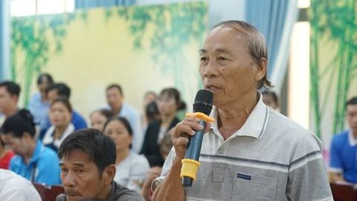 Đại diện cử tri phản ánh ý kiến