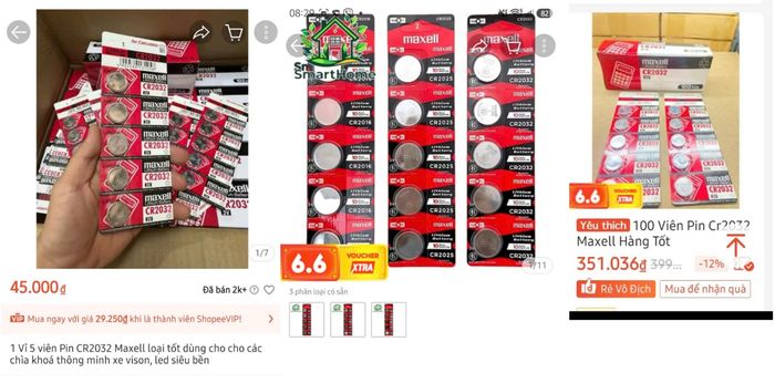 Pin giả bán trôi nổi trên mạng và cạnh tranh nhờ đánh vào tâm lý tìm hàng giá rẻ của người mua