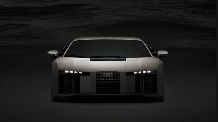 Thiết kế đầu xe hybrid Audi Nuvolari. Ảnh: Audi