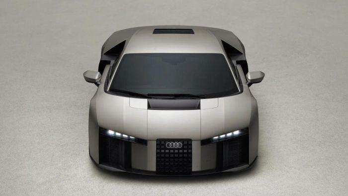 Audi Nuvolari là kết hợp giữa Audi R8 và Concept C. Ảnh: Audi