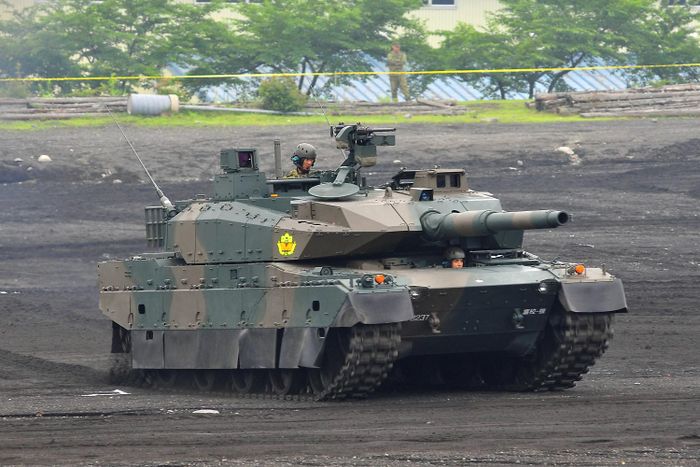 Xe tăng Type 10 của Nhật Bản. Ảnh Wikipedia