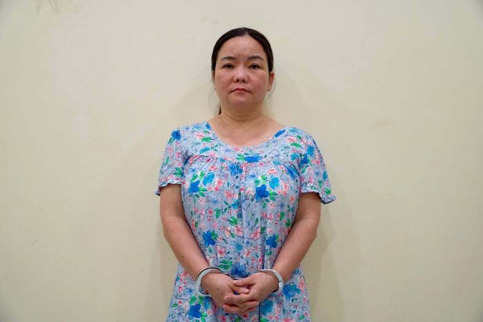 Bị can Lâm Bích Dung. (Ảnh: Công an TP.HCM)