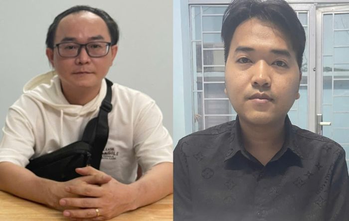 Triệu Khắc Luân và Vày Lền Phat là mắt xích quan trọng trong tổ chức tội phạm. (Ảnh: Trần Tuấn - Công an tỉnh Quảng Trị)