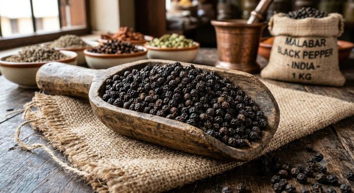 Giá tiêu hôm nay duy trì sự ổn định. (Ảnh: AI)