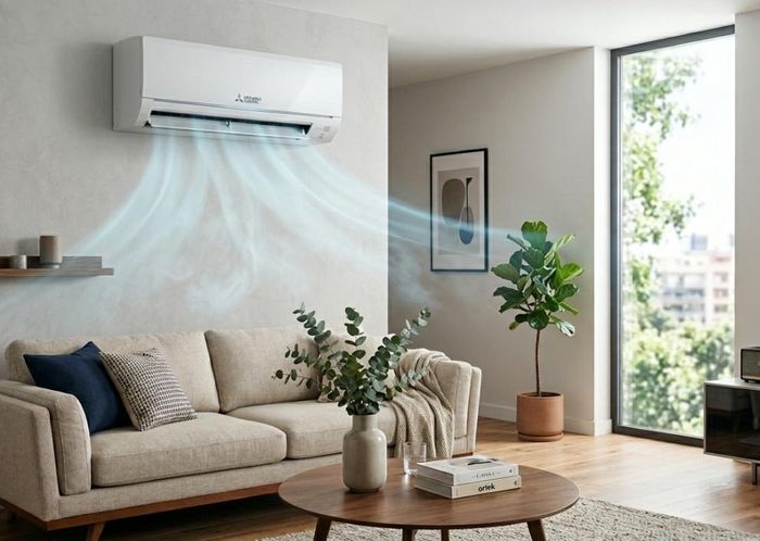 Tối ưu tốc độ gió và cánh đảo gió có thể hạ nhiệt toàn bộ căn phòng nhanh nhất. Ảnh: WH