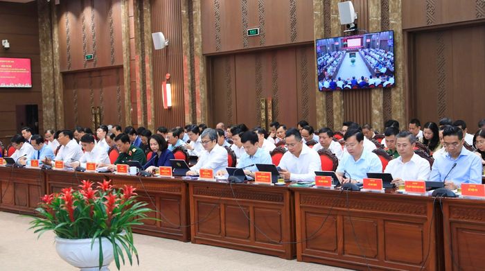 Các đại biểu dự hội nghị. Ảnh: Quang Thái