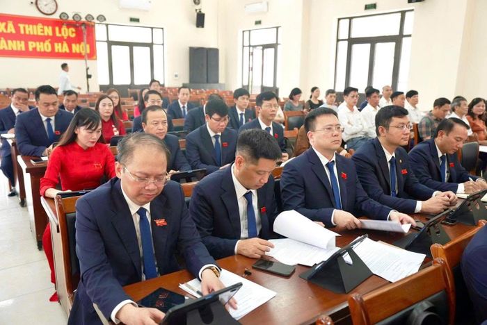 Xã Thiên Lộc hướng tới nâng cao chất lượng đại biểu HĐND tại cơ sở. Ảnh: Nam Lộc