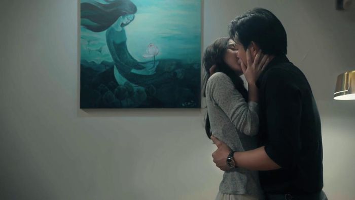 Trang đã khiến Dương trở thành người đàn ông phản bội vợ. Ảnh VTV