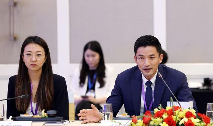 Nhiều tập đoàn lớn của khu vực và thế giới dự, phát biểu tại Tọa đàm.
