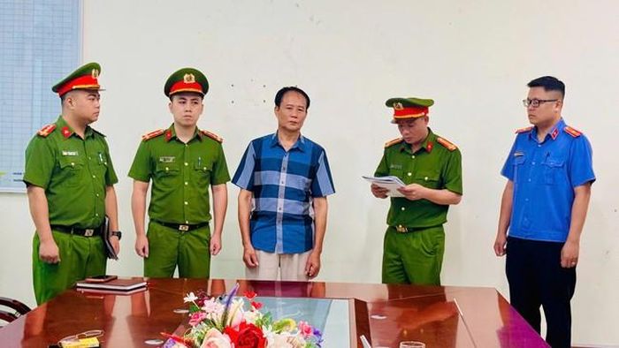 Một trong ba đối tượng bị bắt giữ. Ảnh: Công an tỉnh Lào Cai.