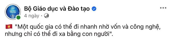 Bài đăng thu hút sự chú ý từ đông đảo các thí sinh dự thi tốt nghiệp THPT năm nay.