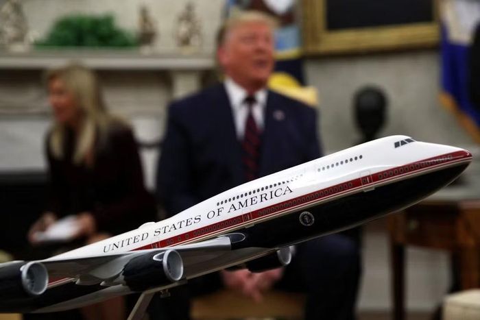 Thiết kế mới gần như giống hệt những gì ông Donald Trump từng lựa chọn cho máy bay tổng thống VC-25B Air Force One trong nhiệm kỳ đầu tiên của bản thân.