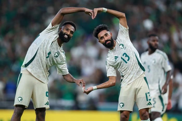 Saudi Arabia từng đánh bại cả nhà vô địch Argentina ở mùa Cúp thế giới 2022. Ảnh: FF.