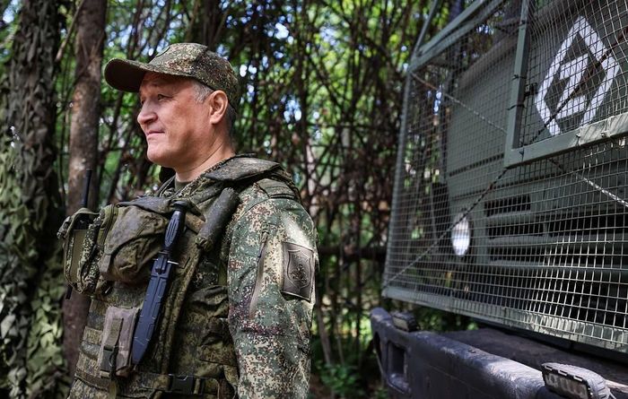 Binh sĩ Nga hoạt động trên chiến trường Ukraine. Ảnh: TASS