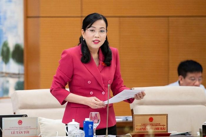 Chủ nhiệm Ủy ban Khoa học, Công nghệ và Môi trường Nguyễn Thanh Hải. Ảnh: Quốc hội