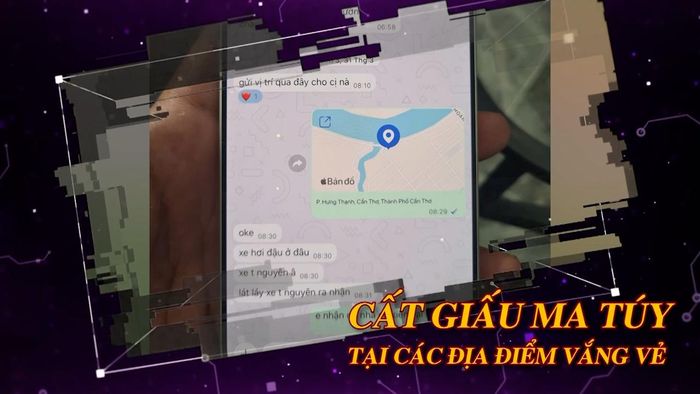  Các thành viên trong đường dây cất giấu ma túy ở những địa điểm vắng vẻ. Ảnh: CA 