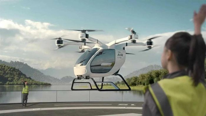  Những chiếc xe bay không người lái dự kiến được trở thành phương tiện du lịch hạng sang. Ảnh: Govy.