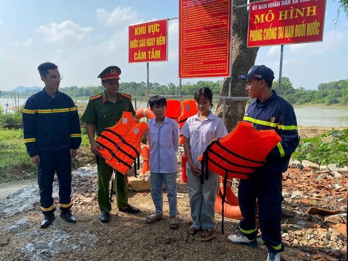 Mô hình phòng, chống tai nạn đuối nước tại xã Vĩnh Lộc được triển khai hiệu quả, góp phần bảo vệ an toàn tính mạng người dân