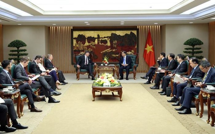 Phó Thủ tướng Thường trực đề nghị hai bên tiếp tục tăng cường trao đổi đoàn, tiếp xúc các cấp, củng cố tin cậy chính trị - Ảnh: VGP/PN