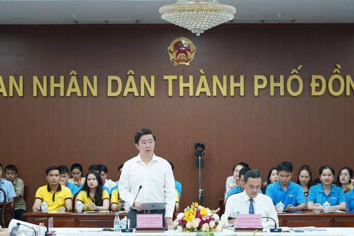 Thứ trưởng Bộ Khoa học và Công nghệ Bùi Hoàng Phương phát biểu tại Hội nghị - Ảnh: VGP/TG
