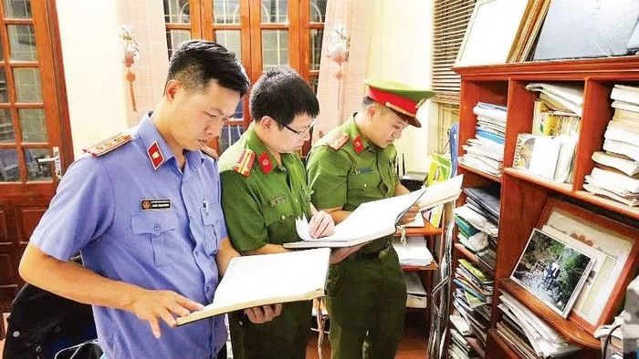 Công an tỉnh Phú Thọ tiếp tục điều tra, mở rộng vụ án, xử lý nghiêm theo quy định của pháp luật theo tinh thần “không có vùng cấm, không có ngoại lệ”. (Ảnh Công an Phú Thọ cung cấp)