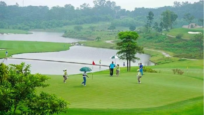 Sân golf Văn Lang Empire, xã Tam Nông, tỉnh Phú Thọ. (Ảnh minh họa)